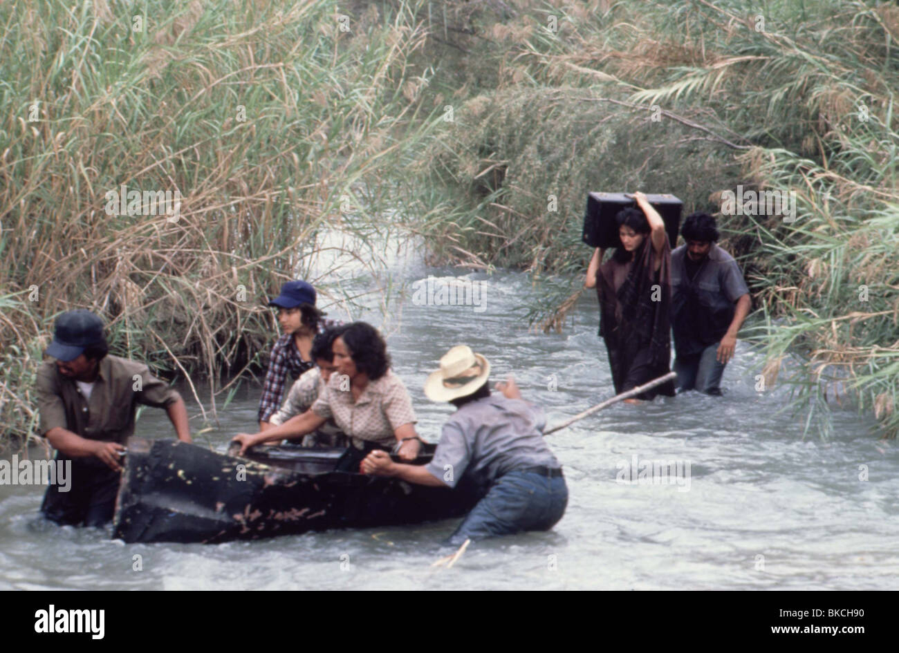 DER GRENZE-1981 Stockfoto