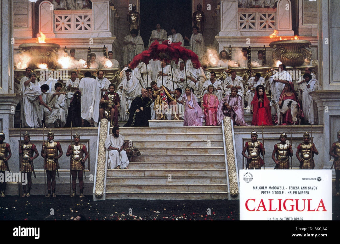 CALIGULA (1980) MALCOLM MCDOWELL CLGL 011FOH Stockfoto