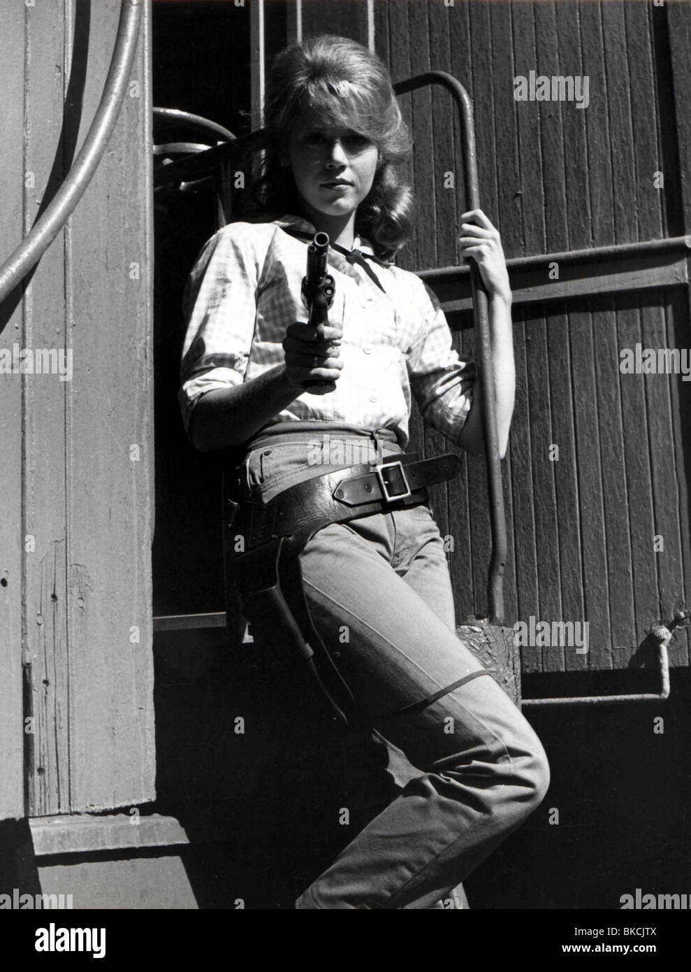 CAT BALLOU-1965 JANE FONDA Stockfoto