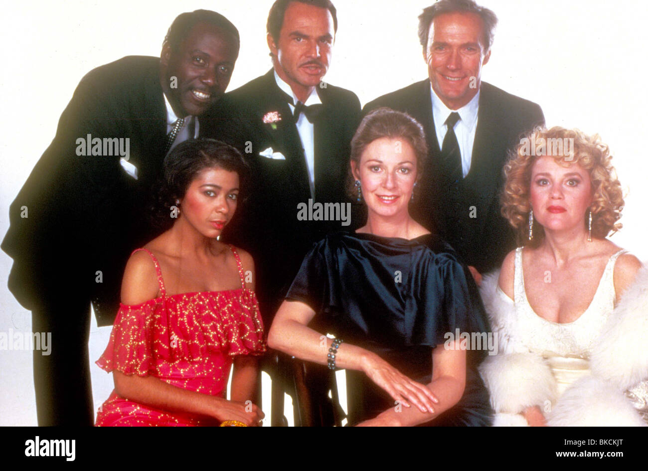 CITY HEAT (1984) RICHARD ROUNDTREE, IRENE CARA, BURT REYNOLDS, JANE ALEXANDER, CLINT EASTWOOD, MADELINE KAHN CIH 038 Stockfoto