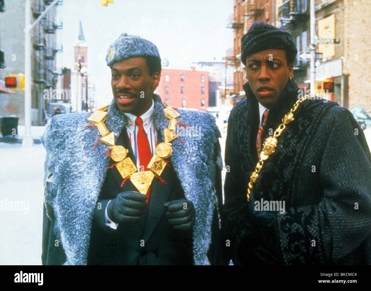 COMING TO AMERICA (1988) EDDIE MURPHY, ARSENIO HALL CTA 005 Stockfoto