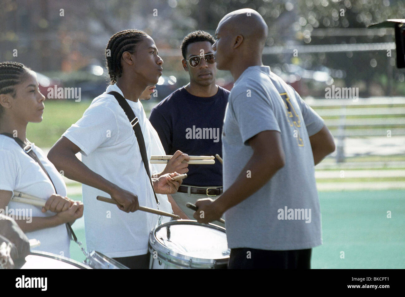 DRUMLINE (2003) NICK CANNON, ORLANDO JONES, LEONARD ROBERTS DLIN 001-DL257 Stockfoto