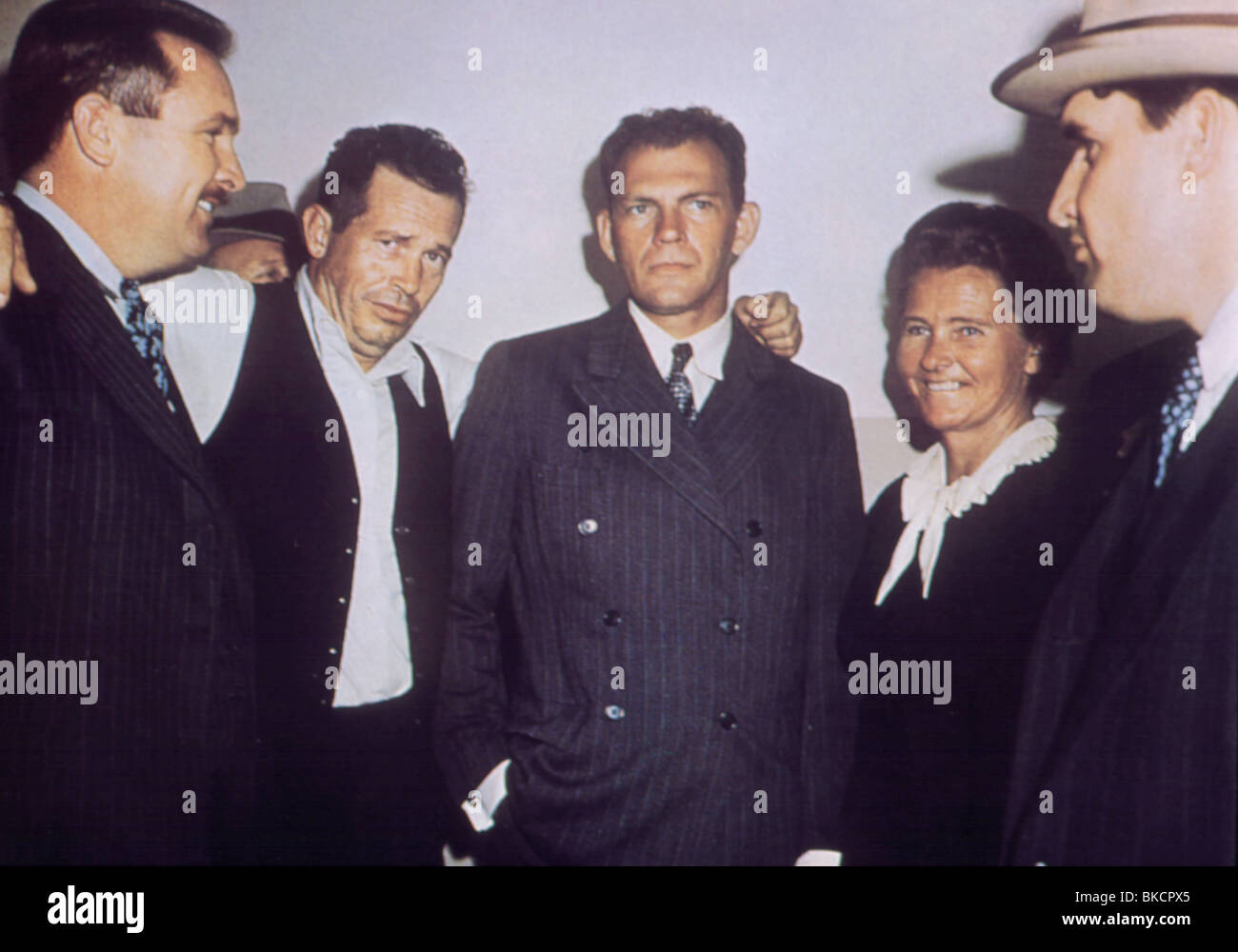 DILLINGER (1973) WARREN OATES, HARRY DEAN STANTON DLGR 001 Stockfoto