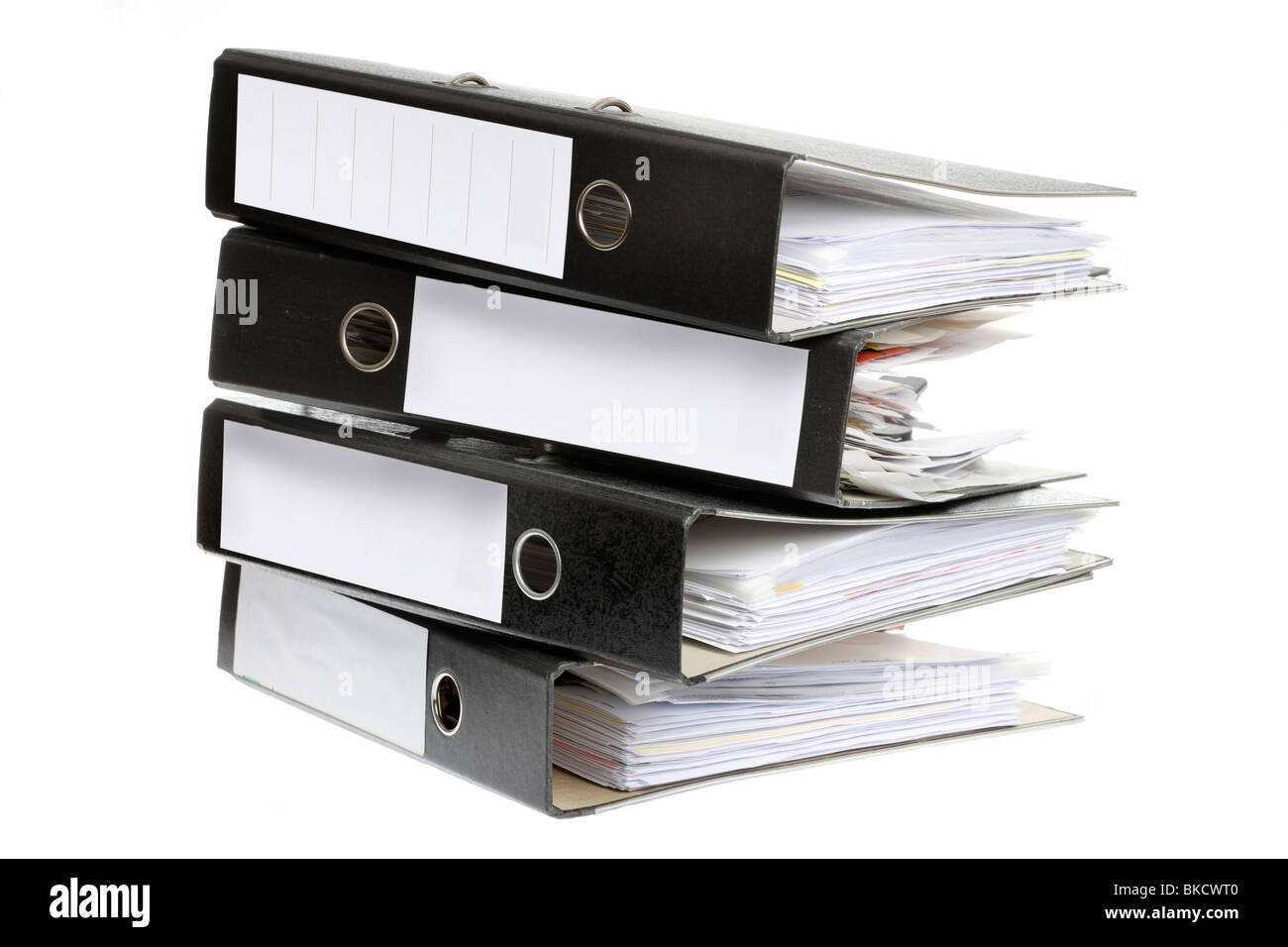 Papiere, Bürobedarf, Box-Datei, Datei zu dokumentieren. Ablage Ordner. Stockfoto