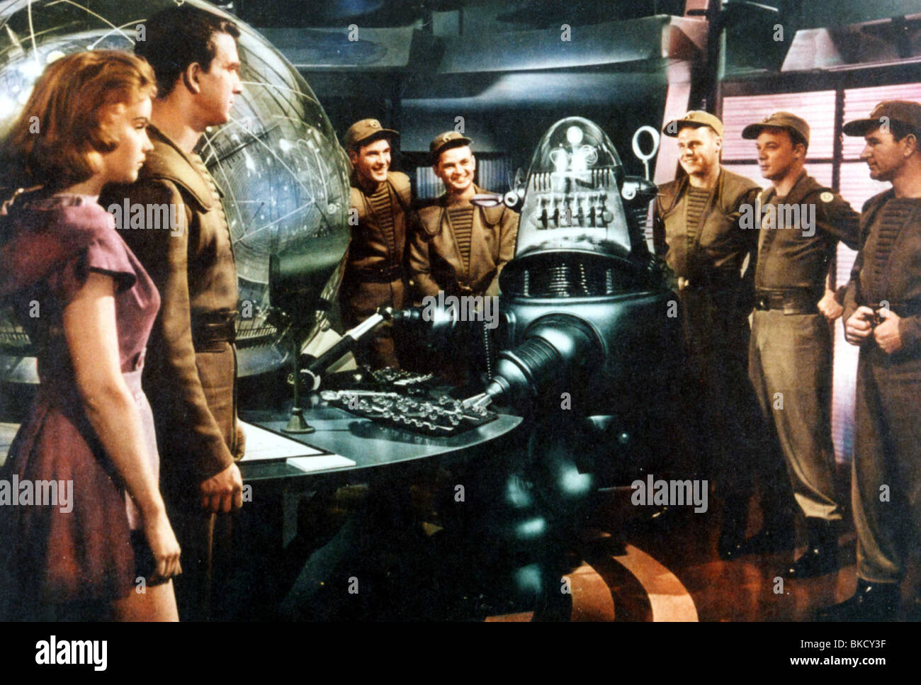 FORBIDDEN PLANET (1956) ANNE FRANCIS, LESLIE NIELSEN FBPL 006CP Stockfoto