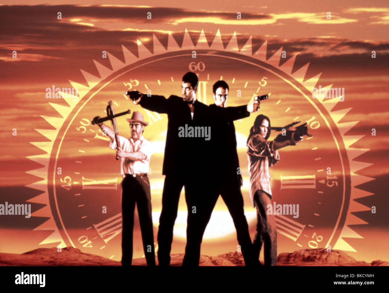 FROM DUSK TILL DAWN (1996) HARVEY KEITEL, CLOONEY, QUENTIN TARANTINO, JULIETTE LEWIS