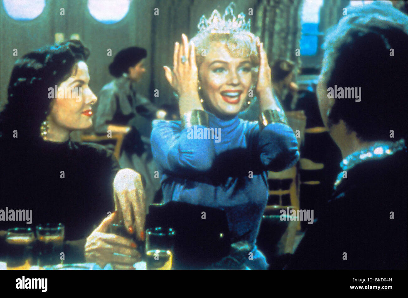 GENTLEMEN PREFER BLONDES (1953) JANE RUSSELL, MARILYN MONROE GPB 016 Stockfoto