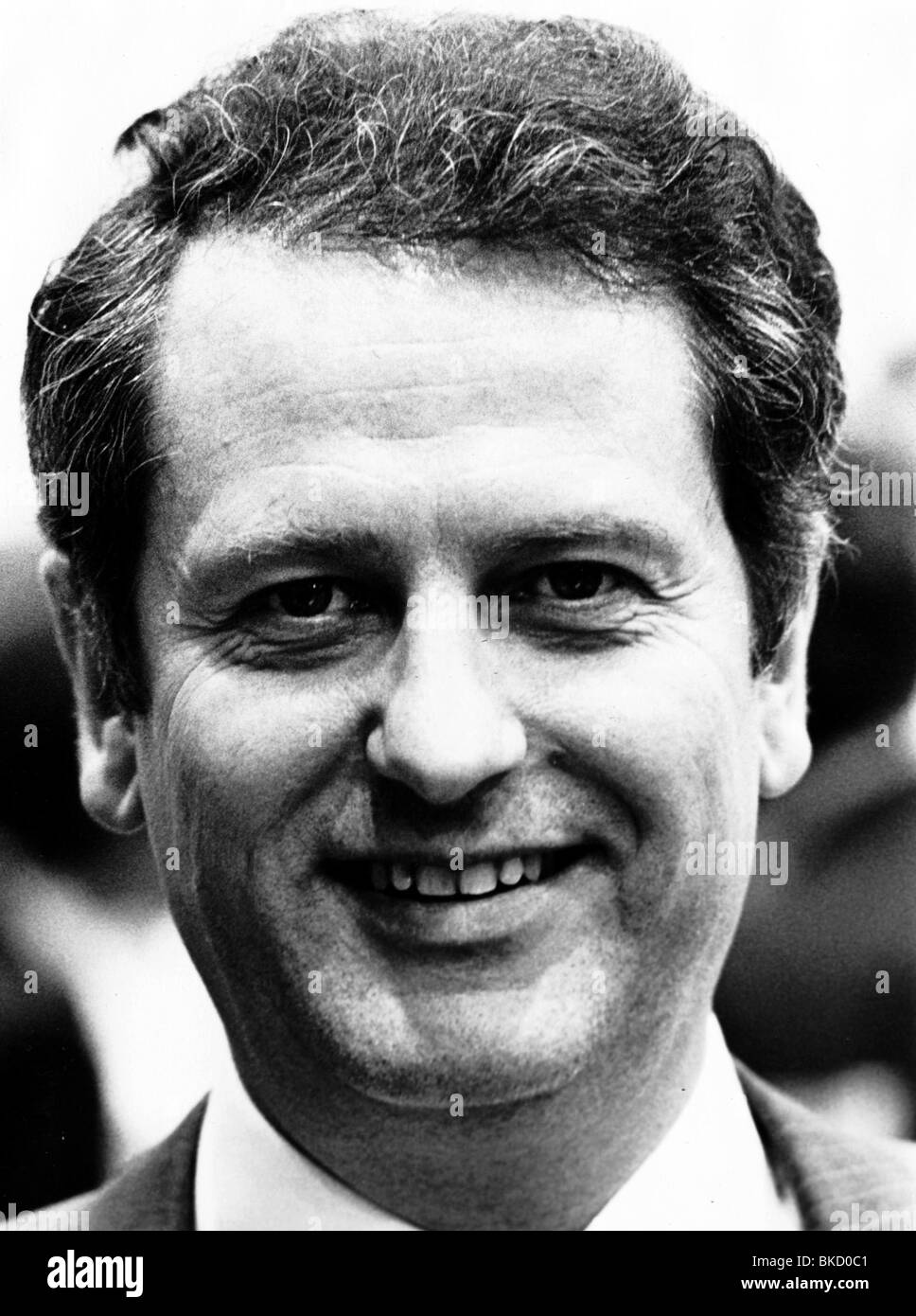 Barschel, Uwe, 13.5.1944 - 11.10.1987, deutscher Politiker (CDU), Ministerpräsident von Schleswig-Holstein, Porträt, 1985, Stockfoto