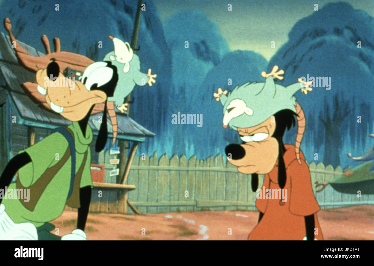 EIN GOOFY FILM (1996) ANIMIERTE CREDIT DISNEY PATZER 003 Stockfoto