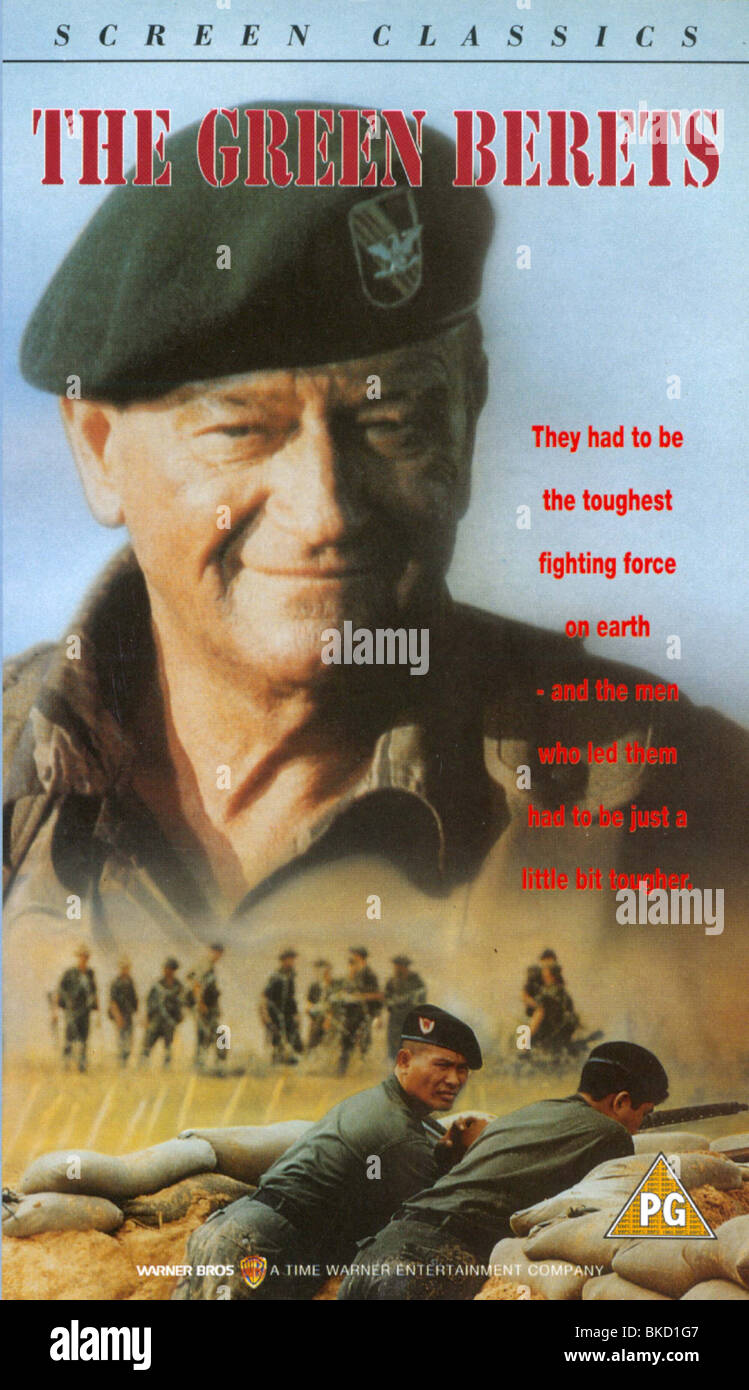 DIE GRÜNEN BARETTE (1968) PLAKAT AGB 001VS Stockfoto