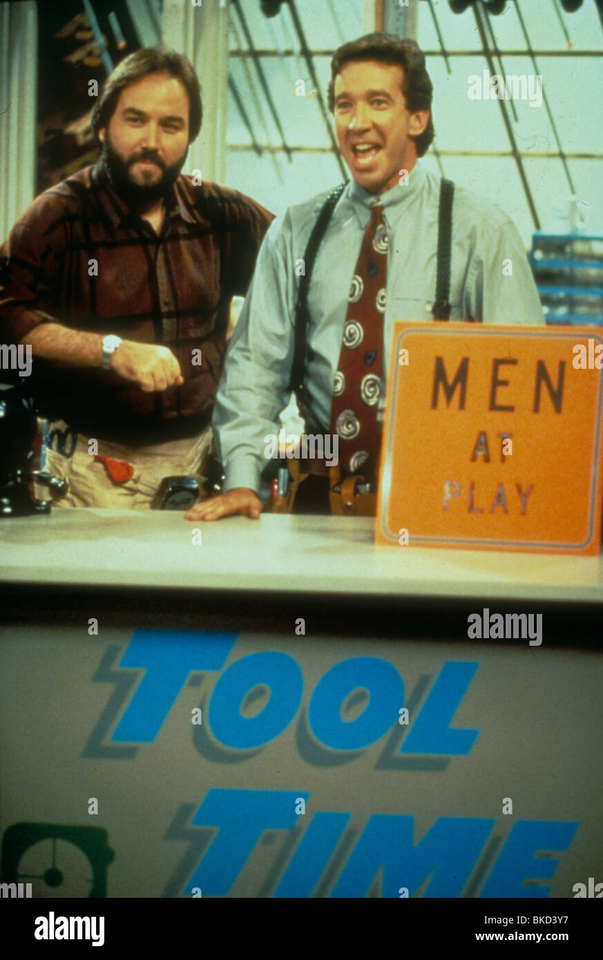 HOME IMPROVEMENT (TV) RICHARD KARN, TIM ALLEN HIMP 019 Stockfoto