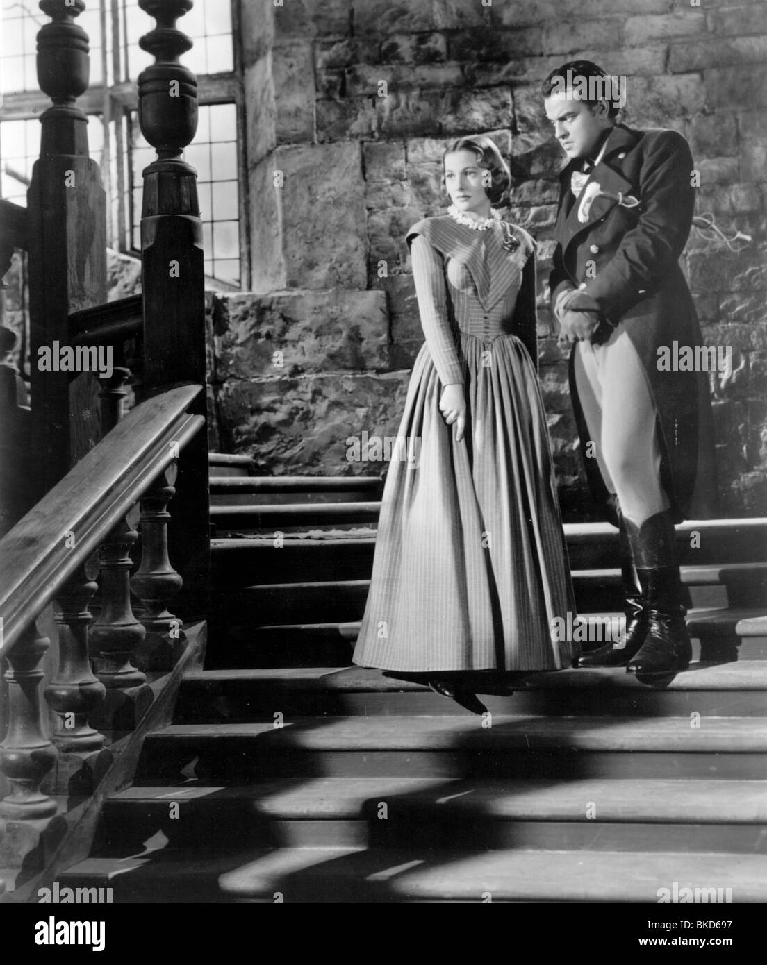 JANE EYRE (1943) JOAN FONTAINE, ORSON WELLES JEY 004P Stockfoto