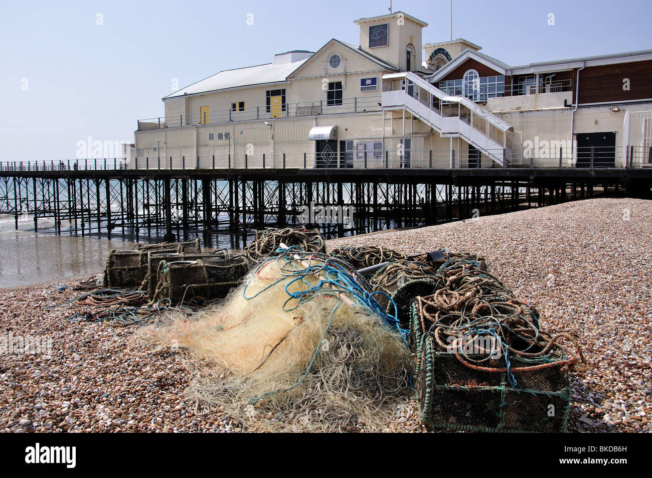 Pier, Bognor Regis, West Sussex, England, Vereinigtes Königreich Stockfoto