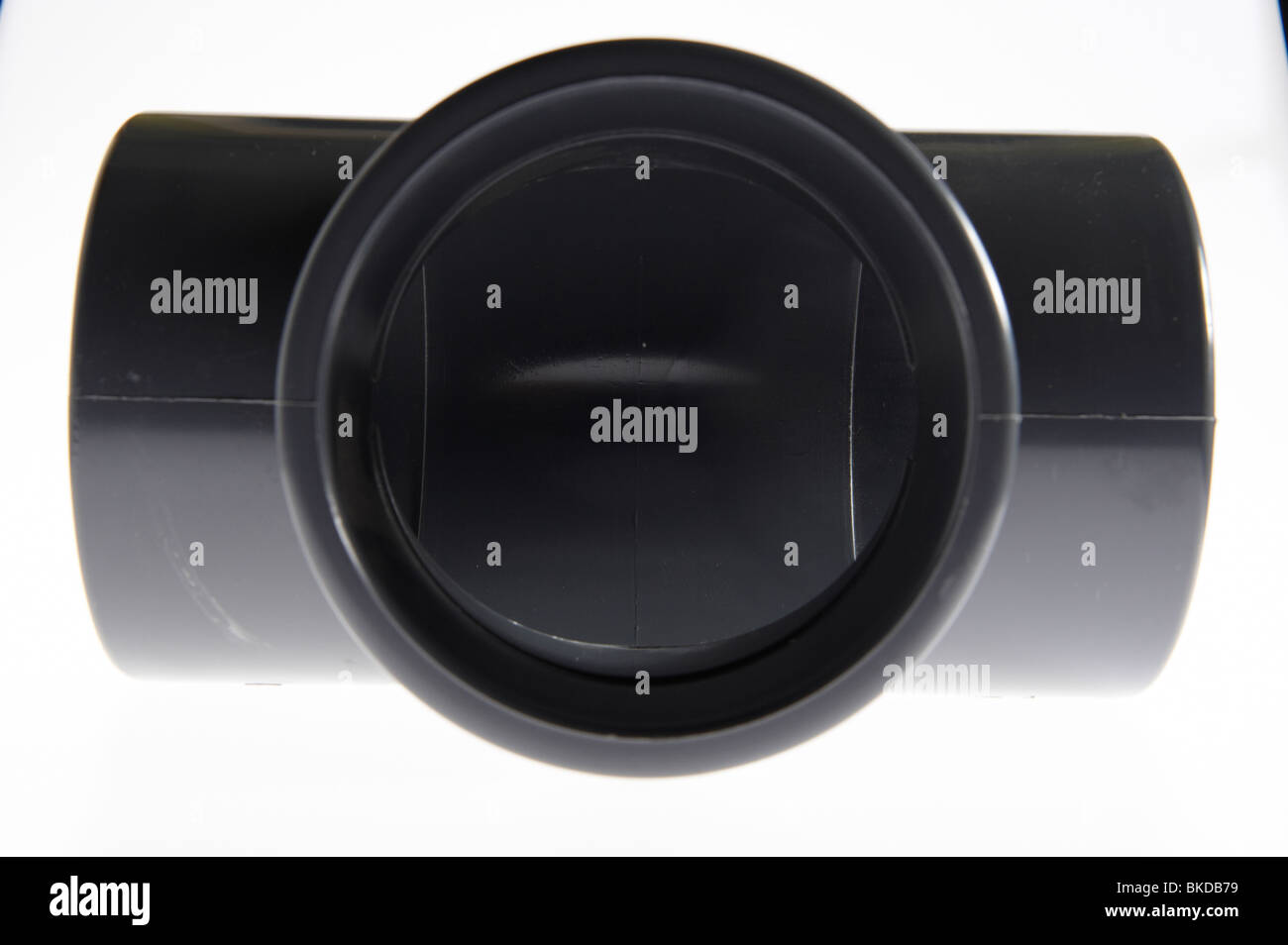 Sanitär-Rohrleitungen Stockfoto