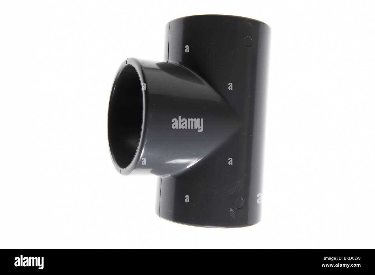 Sanitär-Rohrleitungen Stockfoto