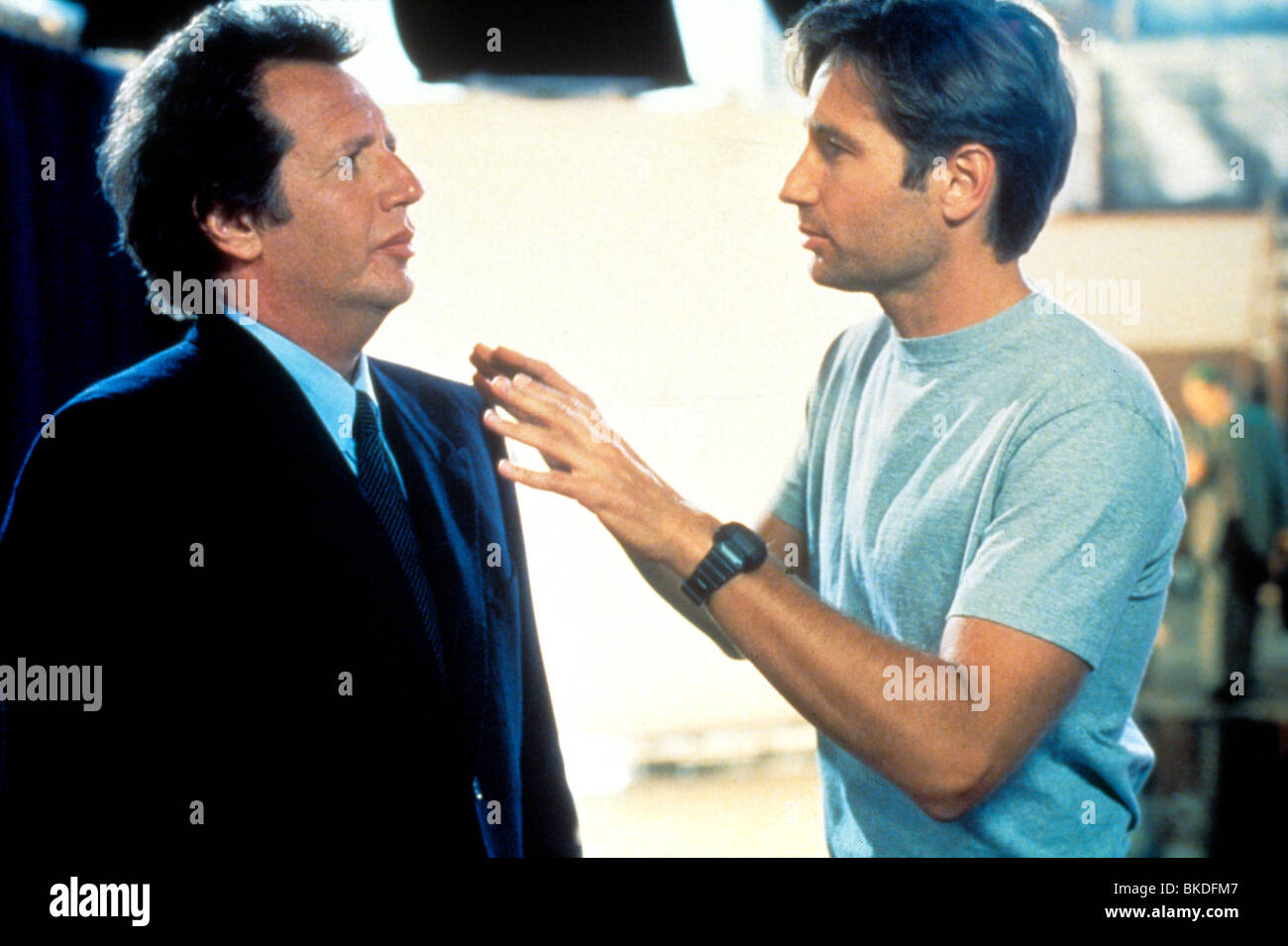 DIE LARRY SANDERS SHOW (TV) GARRY SHANDLING, DAVID DUCHOVNY LSS 008 Stockfoto