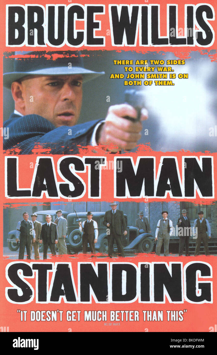 LAST MAN STANDING (1996) PLAKAT LAMA 001VS Stockfoto