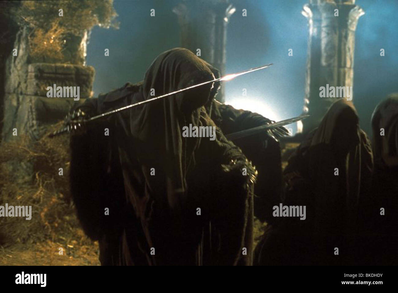 DER LORD OF THE RINGS: THE FELLOWSHIP OF RING (2001) KÜNSTLER 002-15 Stockfoto