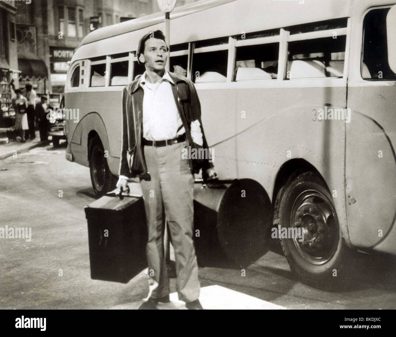 DER MANN MIT DEM GOLDENEN ARM (1956) FRANK SINATRA MGAM 002P Stockfoto