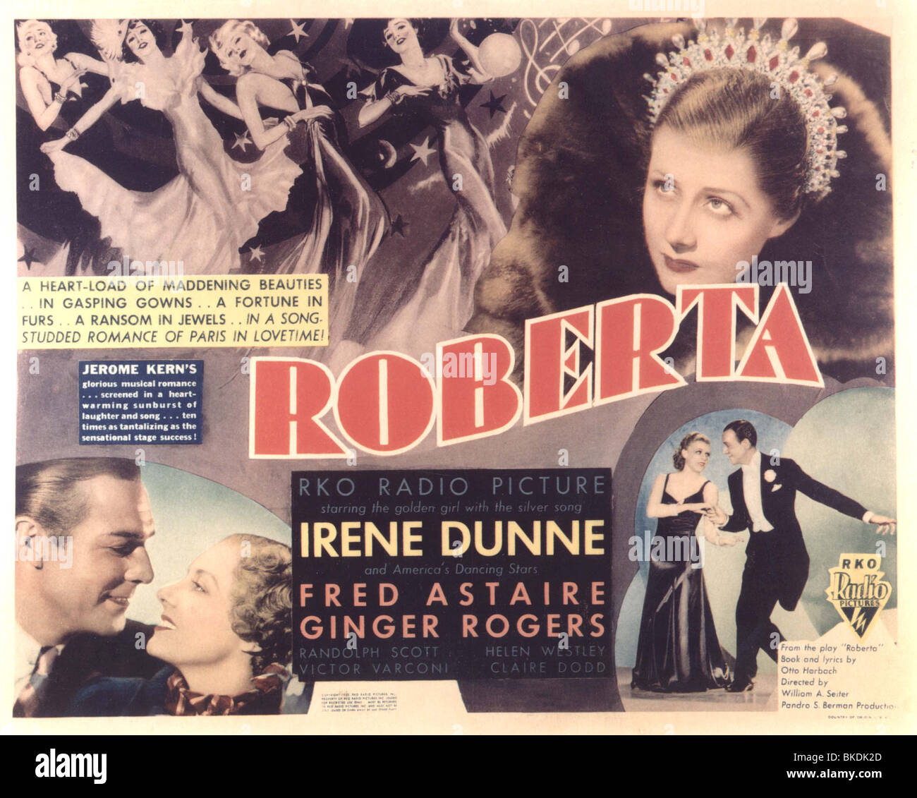 ROBERTA-1935 POSTER Stockfoto