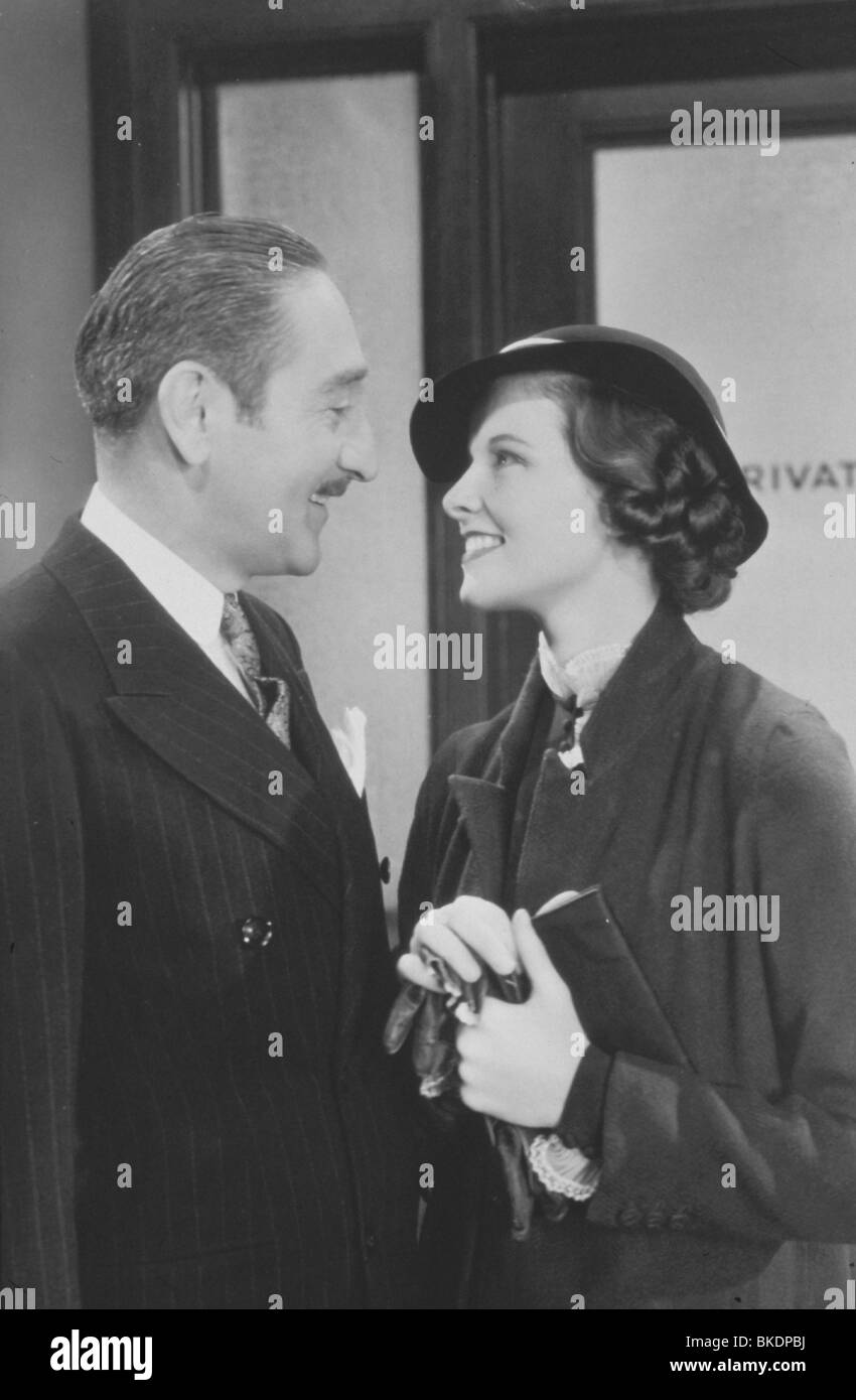 MORNING GLORY (1933) ADOLPH MENJOU, KATHARINE HEPBURN MGLR 001 Stockfoto