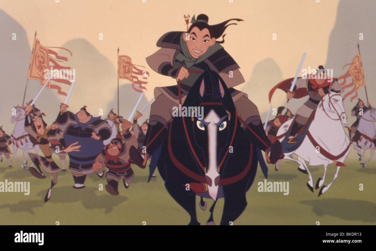 MULAN (ANI)-1998 CREDIT DISNEY Stockfoto