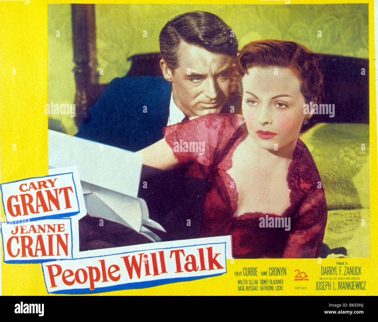 GEREDET WIRD (1951) JEANNE CRAIN, CARY GRANT JOSEPH L MANKIEWICZ (DIR) PWT 004 Stockfoto