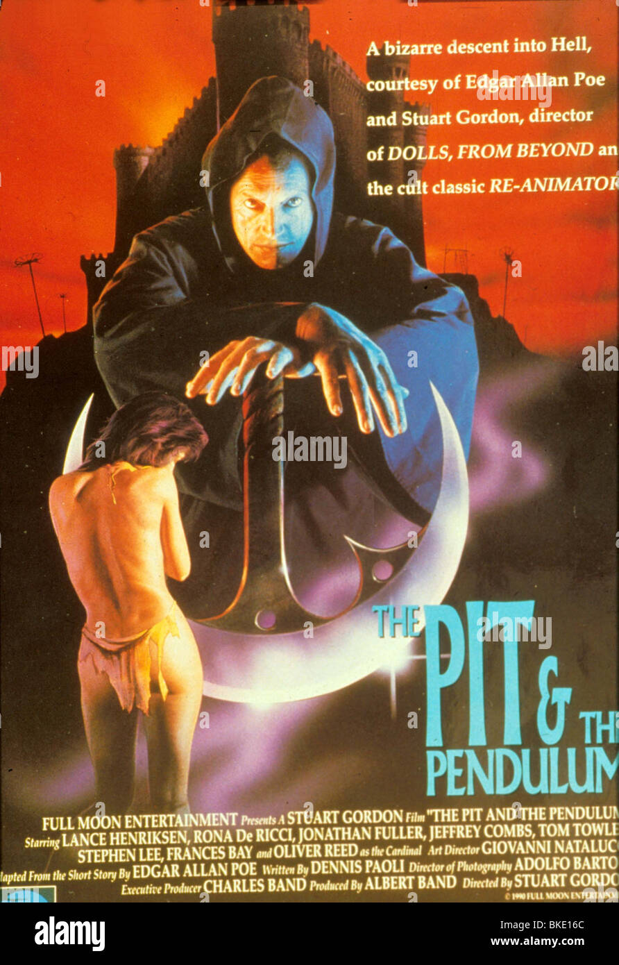 DIE GRUBE UND DAS PENDEL (1990) PLAKAT PITP 002 Stockfoto