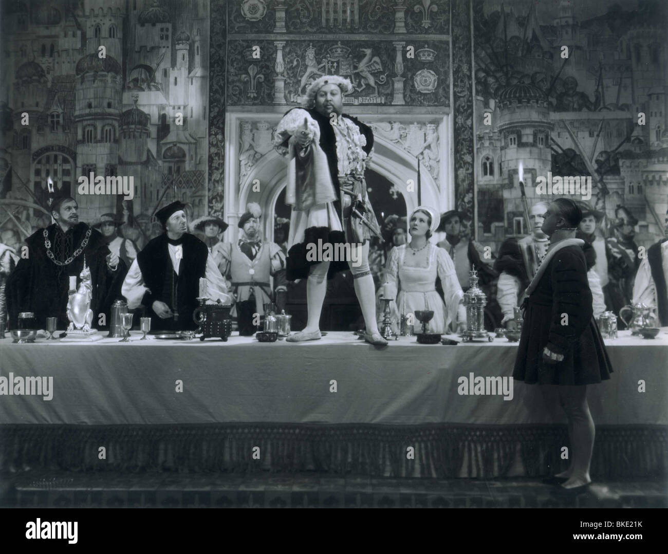 DAS PRIVATE LEBEN VON HENRY VIII (1933) CHARLES LAUGHTON PLH 006P Stockfoto