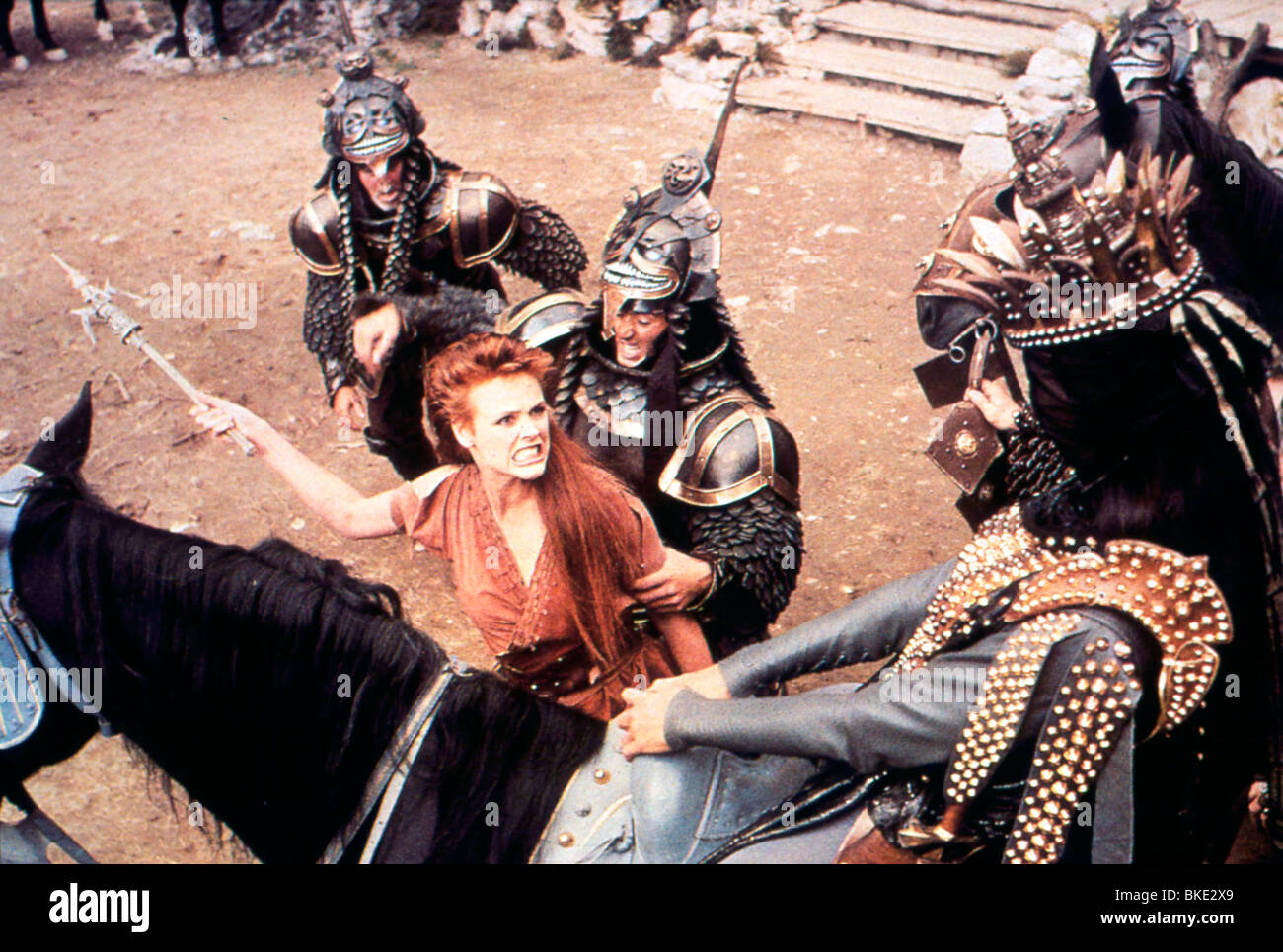 RED SONJA-1985 BRIGITTE NIELSEN Stockfoto
