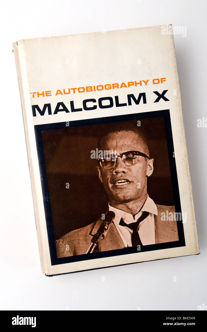 Eine Kopie der Autobiographie von Malcolm X, geschrieben mit Alex Haley ist auf Mittwoch, 21. April 2010 zu sehen. (© Richard B. Levine) Stockfoto