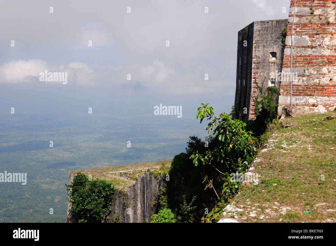 Blick von der Zitadelle, Milot, Cap Haitien, Haiti, Hispaniola, größere Antillen, Karibik, Amerika Stockfoto