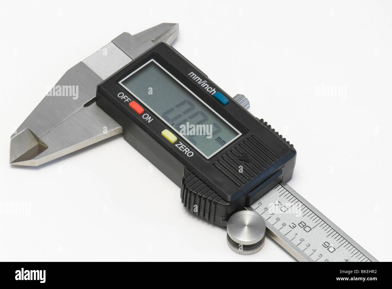 Elektronische digitale Bremssattel Stockfoto