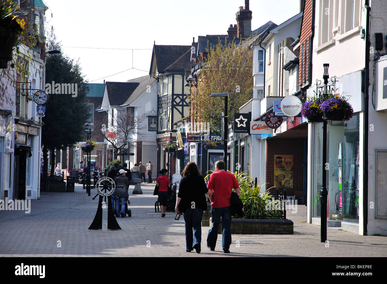 High Street, Littlehampton, West Sussex, England, Vereinigtes Königreich Stockfoto