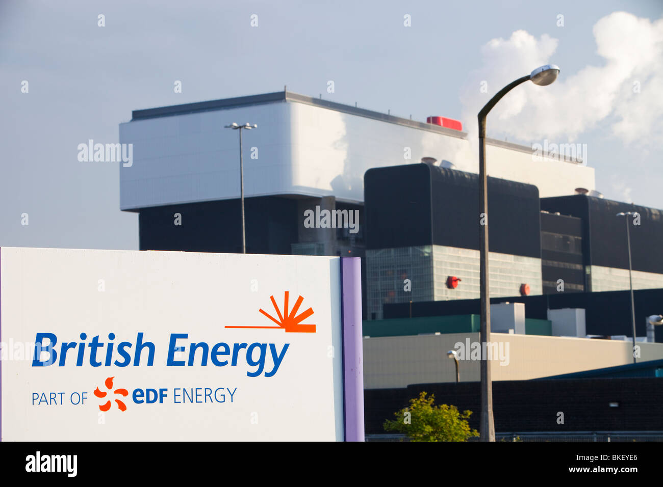 Heysham Kernkraftwerk in Lancashire, UK. Stockfoto