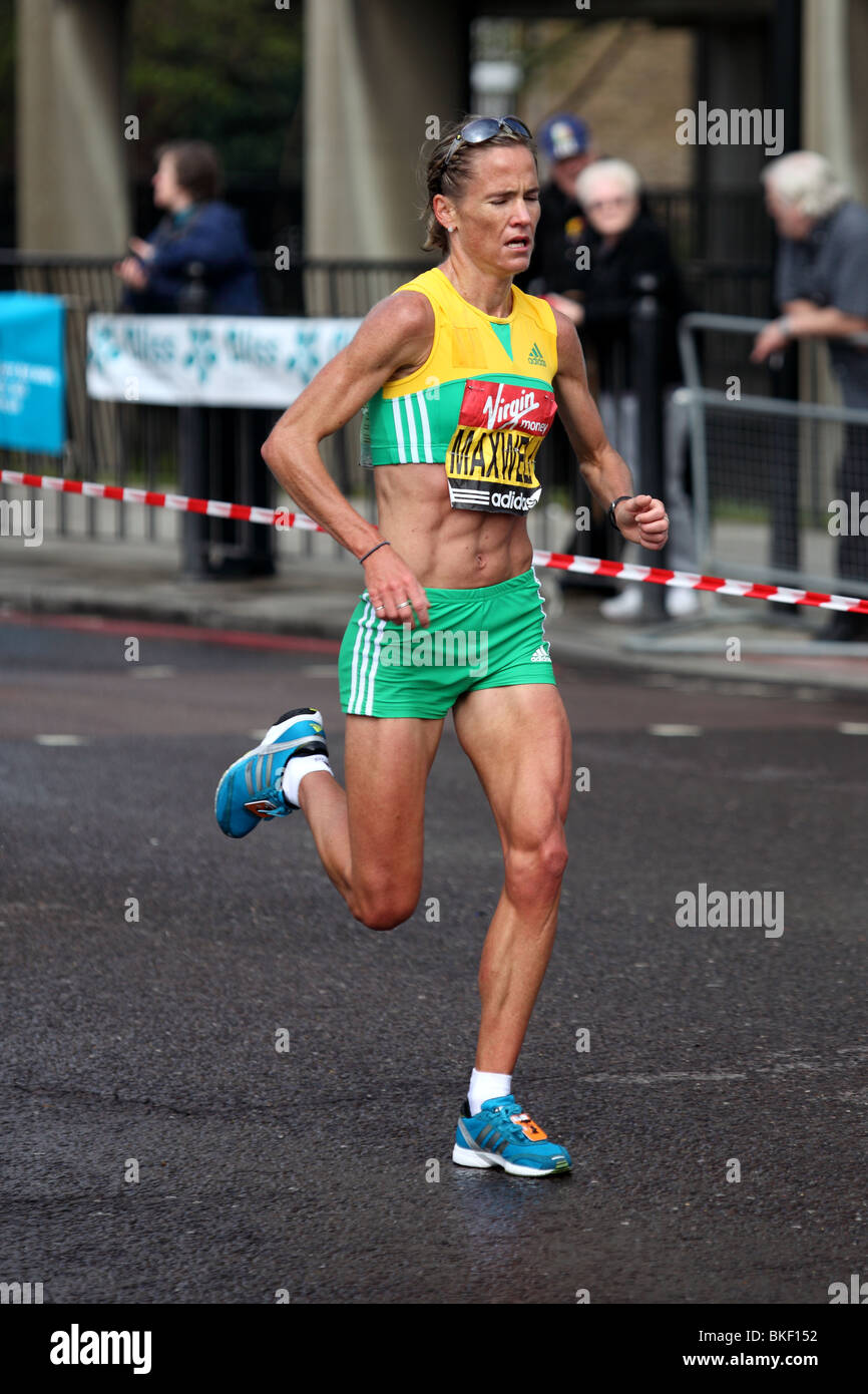 Der Virgin London-Marathon 2010 Stockfoto