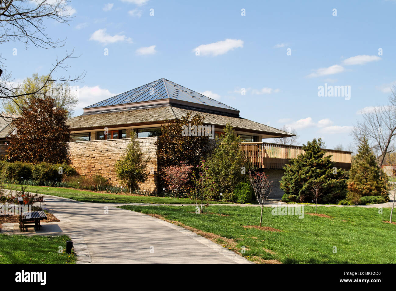 Powell Gärten in Kingsville, MO. Stockfoto