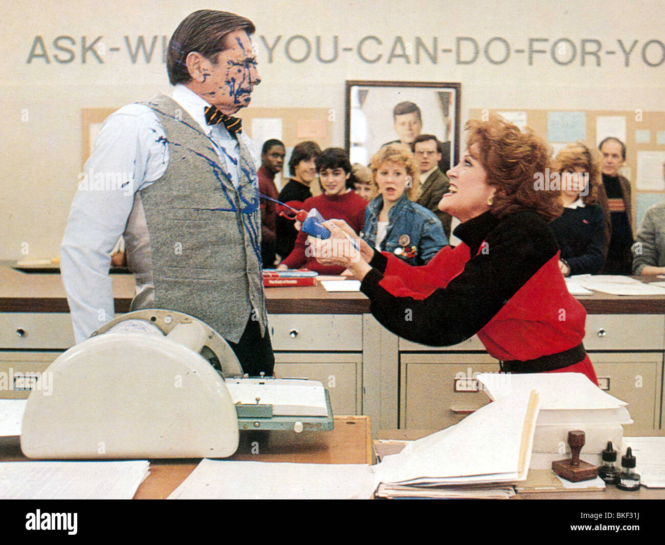 LEHRER-1984 Stockfoto