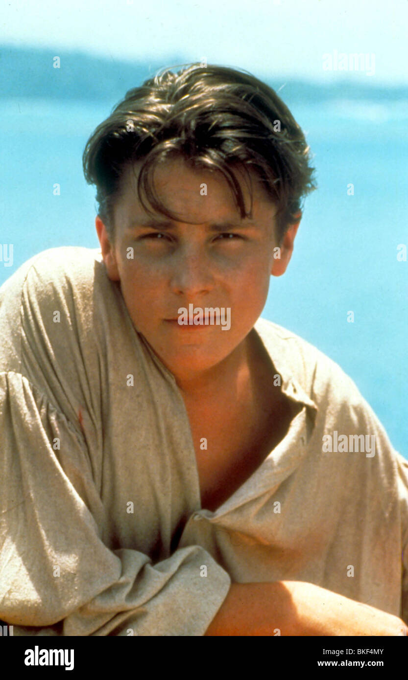 TREASURE ISLAND (1990) CHRISTIAN BALE TTRI 003 Stockfoto