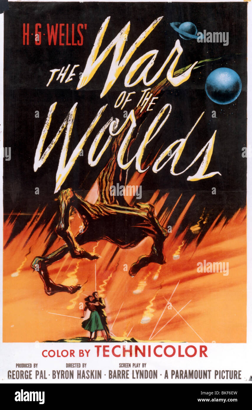 DER KRIEG DER WELTEN (1953) PLAKAT WOWD 002CP Stockfoto