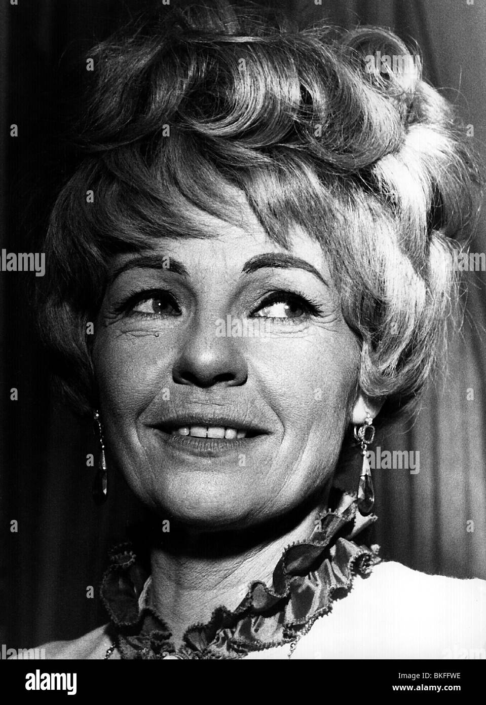 Krahl, Hilde, 10.1.1917 - 28.6 1999, deutsche Schauspielerin, Porträt, ca. 1970, Stockfoto