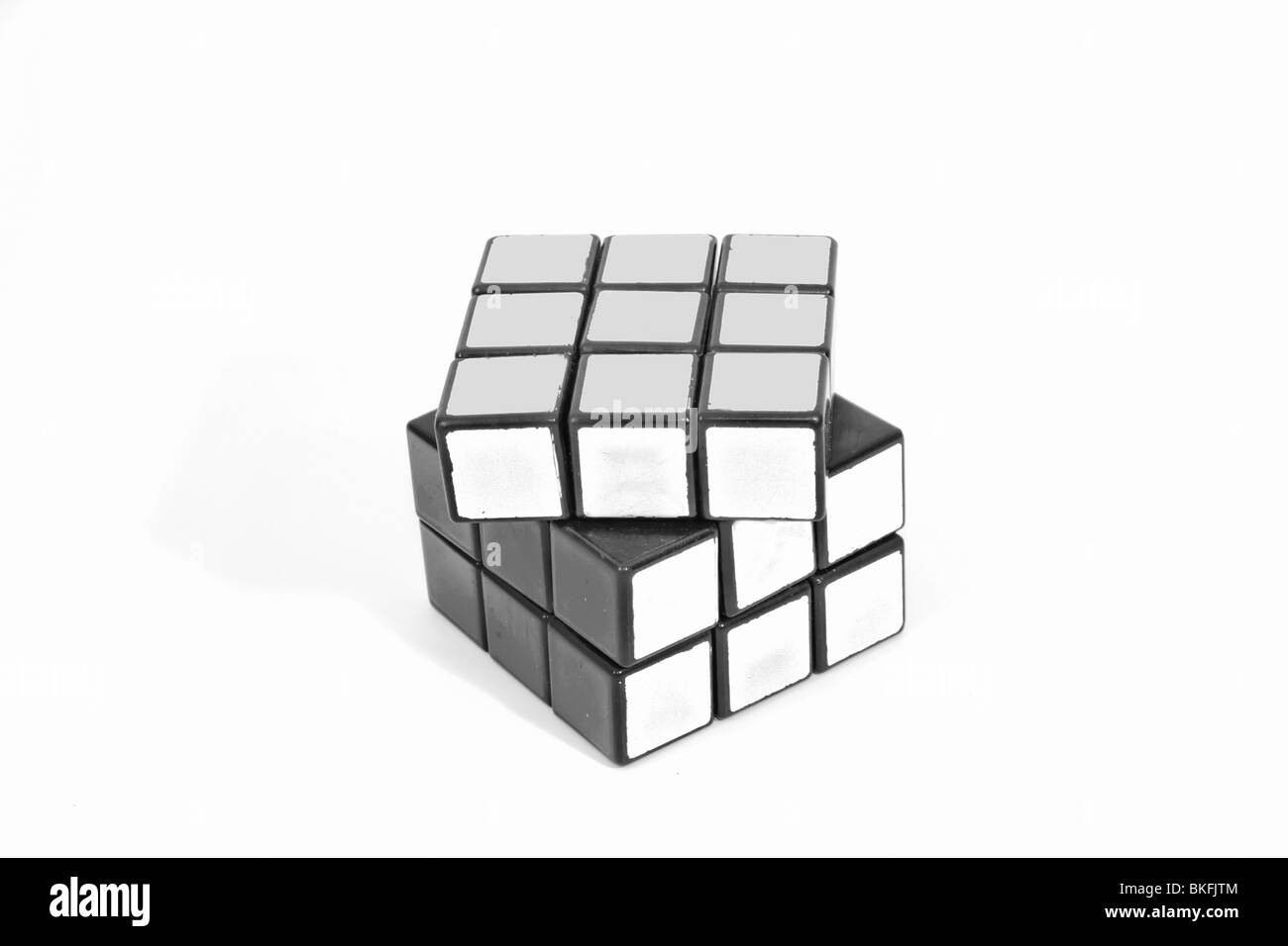 Spinning Cube zu lösen Stockfoto