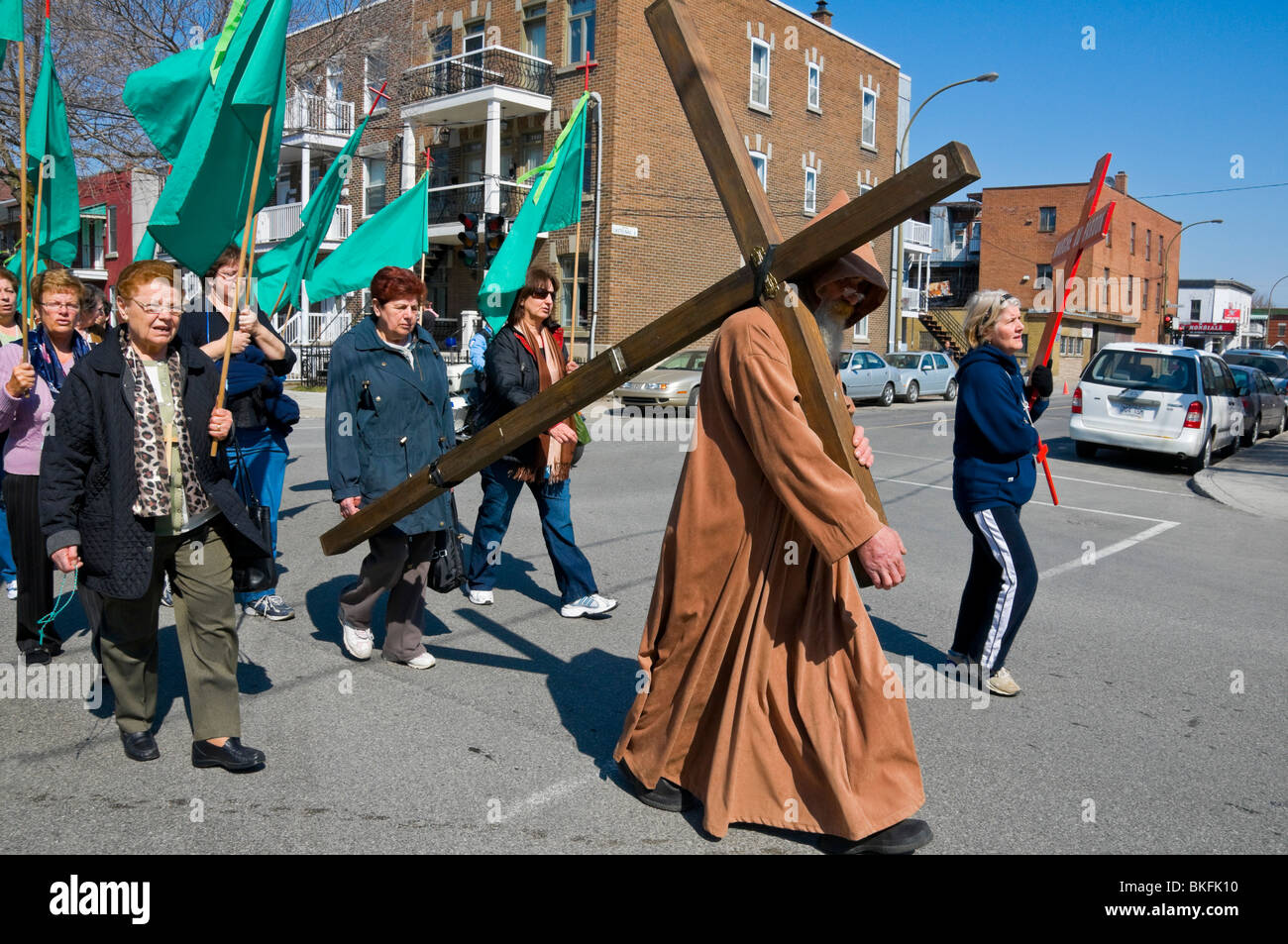 Easter Parade Montreal Kanada Stockfoto