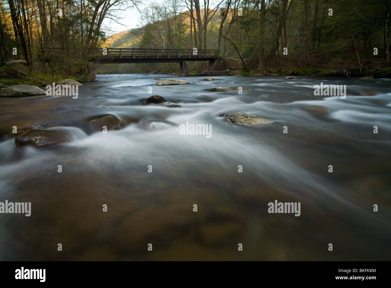 MetCalf Bottoms, Little River Stockfoto