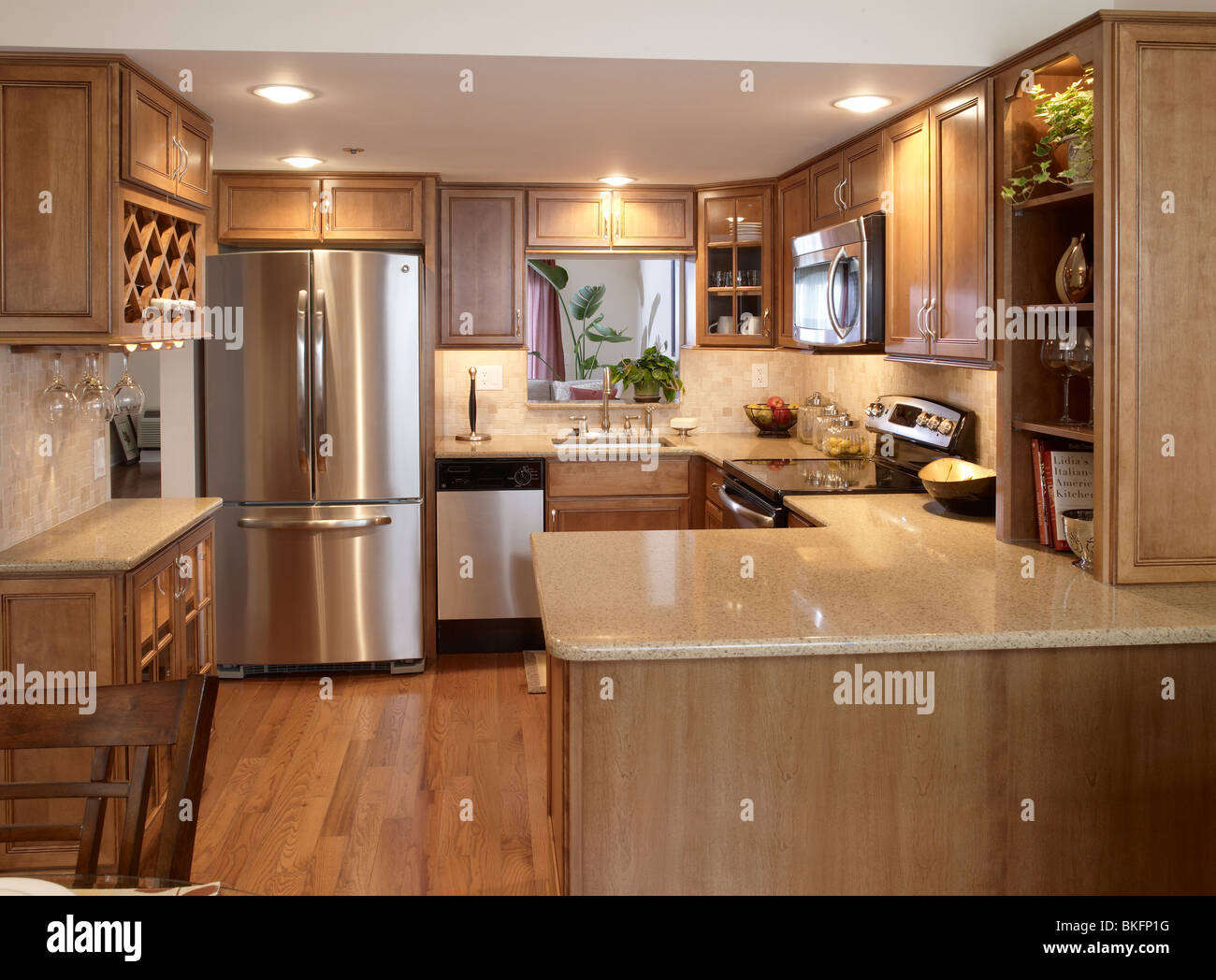Küche Interieur, USA Stockfoto