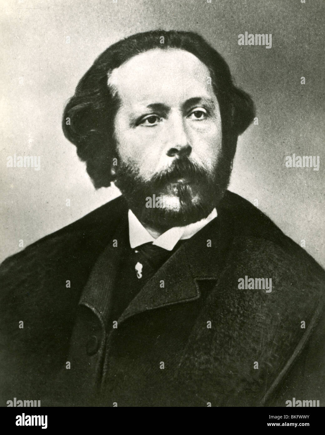 EDOUARD-VICTOIRE-ANTOINE LALO - französischer Komponist (1823-1892) Stockfoto