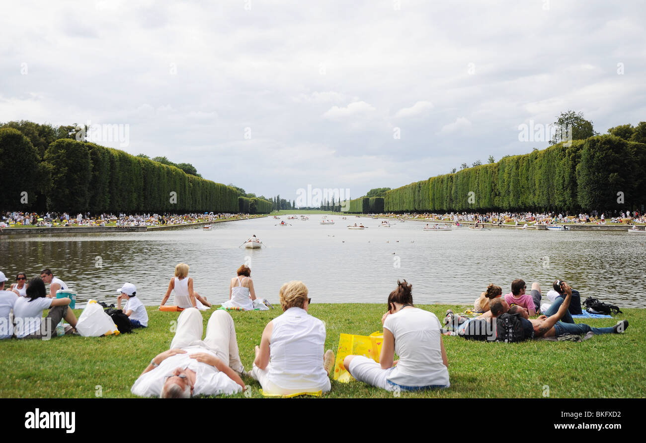 Nationalfeiertag ist der französische Nationalfeiertag am 14. Juli jedes Jahr gefeiert wird. In Frankreich nennt man La Fête Nationale Stockfoto