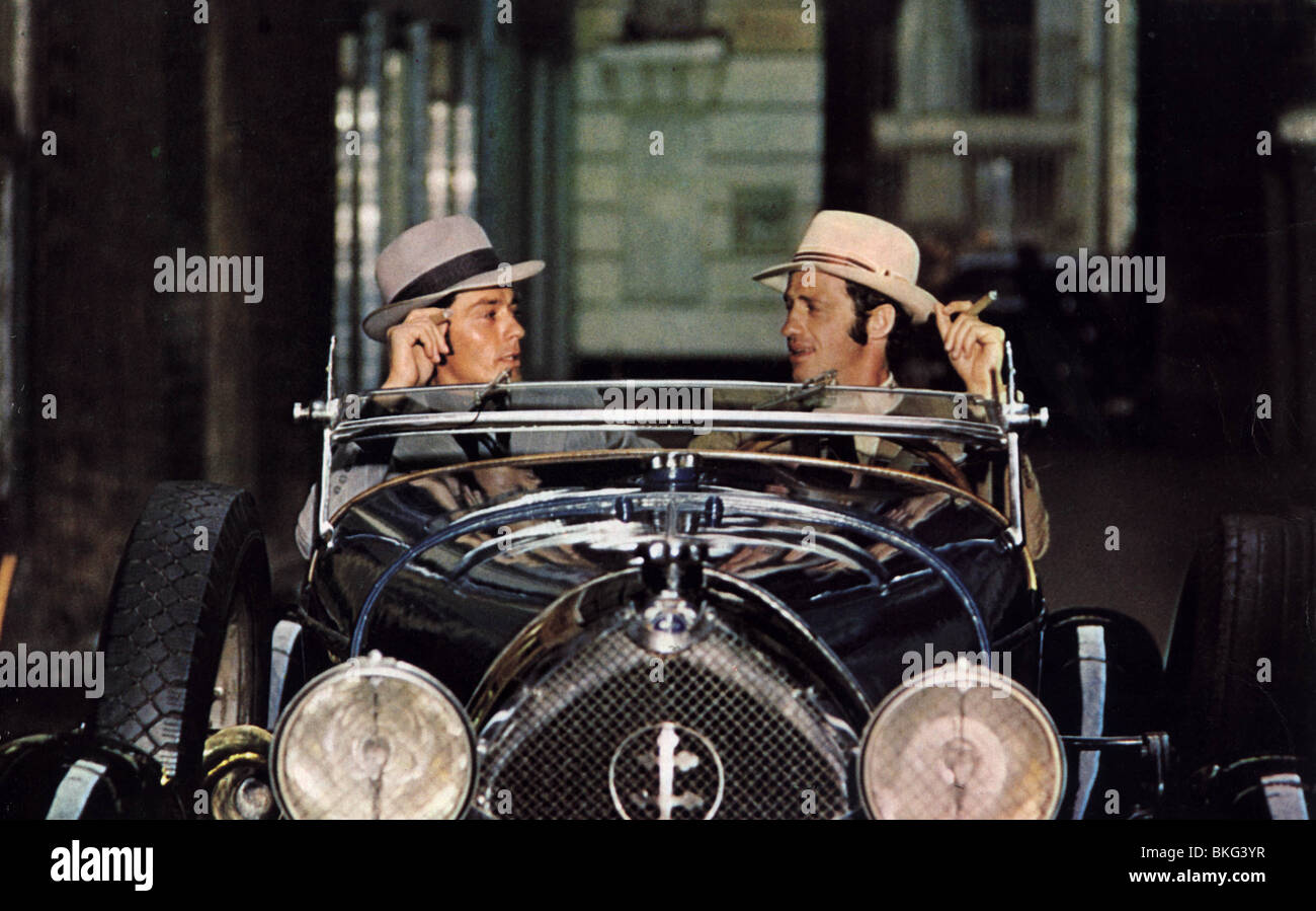 BORSALINO (1970) ALAIN DE LON, JEAN-PAUL BELMONDO BRSL 001FOH Stockfoto