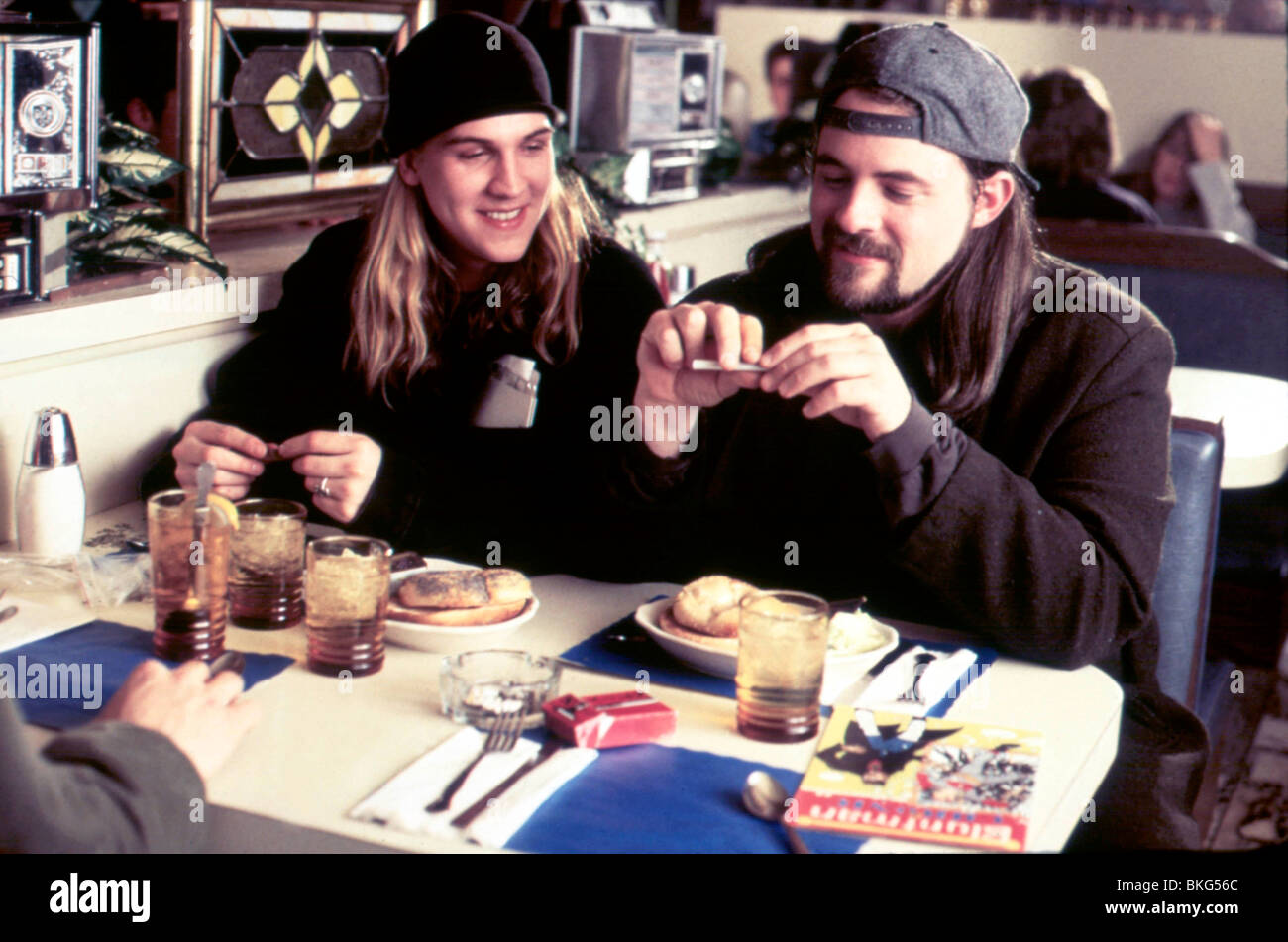 CHASING AMY (1997) JASON MEWES, KEVIN SMITH CAMY 011 Stockfoto