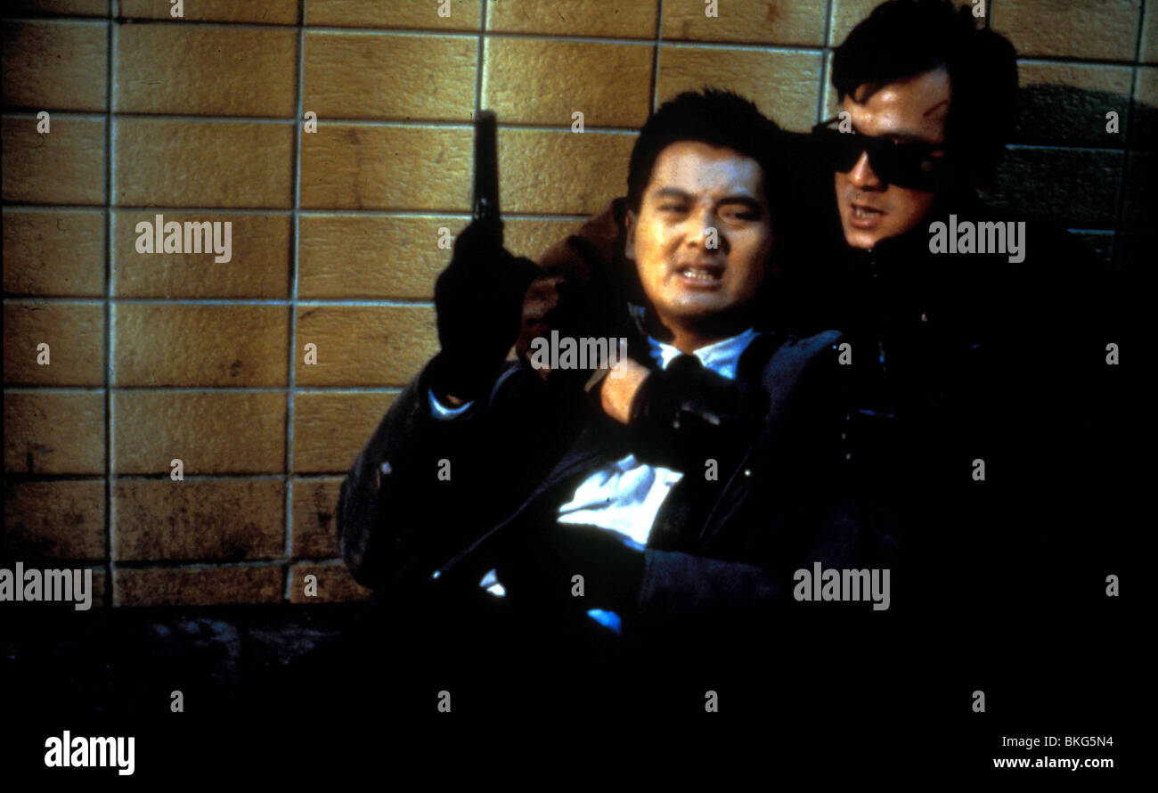 STADT AUF FEUER (1988) LANGE HU FENG YUN (ALT) CHOW YUN FAT CYOF 005 Stockfoto